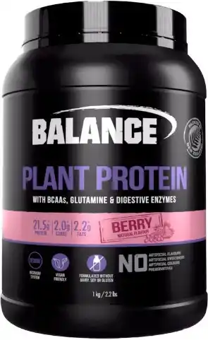 healthylife Balance Plant Protein Powder Berry 1kg offer