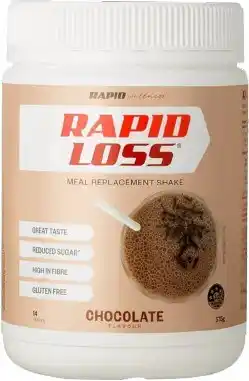 healthylife Rapid Loss Chocolate Meal Replacement Shake 575g offer