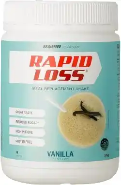 healthylife Rapid Loss Vanilla Meal Replacement Shake 575g offer