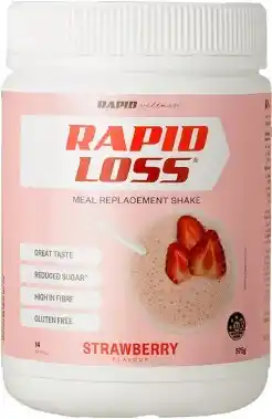 healthylife Rapid Loss Strawberry Meal Replacement Shake 575g offer