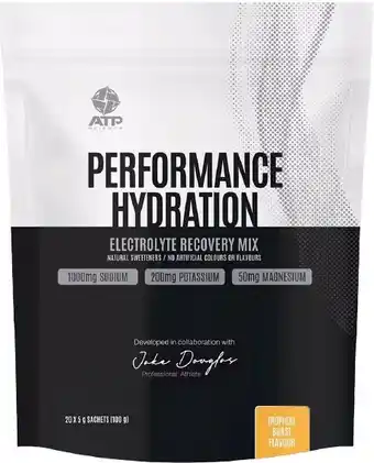 healthylife ATP Science Performance Hydration Electrolyte Recovery Mix Tropical 20 X 5g Sachets offer