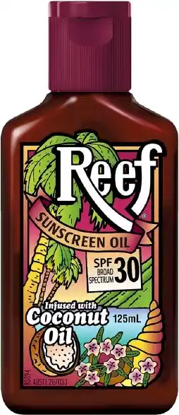 healthylife Reef Coconut Sunscreen Oil SPF30 125ml offer