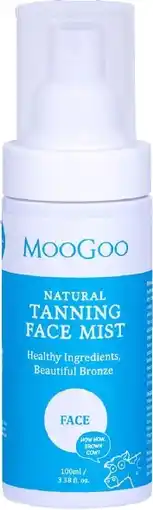 healthylife MooGoo Natural Tanning Face Mist 100ml offer