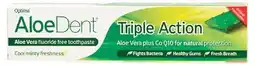 healthylife Aloe Dent Toothpaste Fluoride Free Triple Action 100ml offer