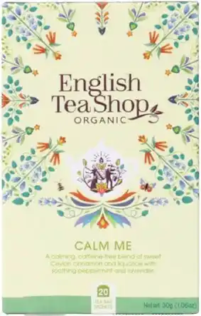 healthylife English Tea Shop Organic Wellness Tea Calm Me 20 Teabags offer