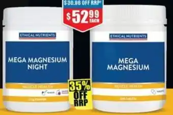 Chemist Warehouse Mega magnesium mega night offer