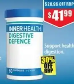 Chemist Warehouse Inner health digestive defence offer