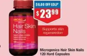 Chemist Warehouse Microgenics Hair Skin Nails offer