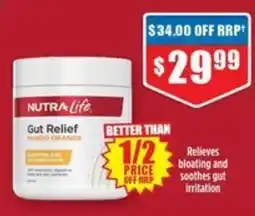 Chemist Warehouse Nutra life offer