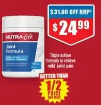 Chemist Warehouse Nutra life offer