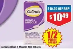 Chemist Warehouse Caltrate Bone & Muscle offer