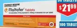 Chemist Warehouse Maltofer Tablets offer