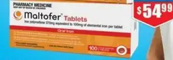 Chemist Warehouse Maltofer Tablets offer