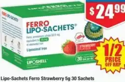 Chemist Warehouse Lipo-Sachets Ferro Strawberry offer