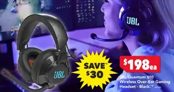 Harvey Norman JBL Quantum 610 offer