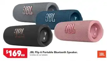 Harvey Norman JBL Flip 6 Portable Bluetooth Speaker offer