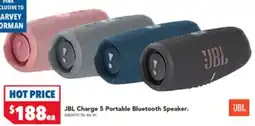 Harvey Norman JBL Charge 5 Portable Bluetooth Speaker offer