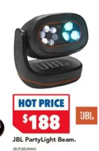 Harvey Norman JBL PartyLight Beam offer