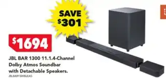 Harvey Norman JBL BAR 1300 offer