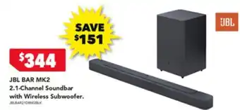 Harvey Norman JBLBAR2108M2BLK offer