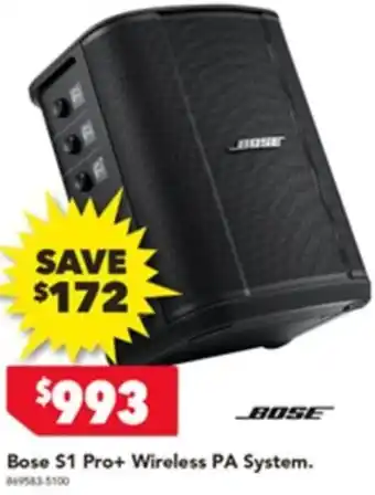 Harvey Norman Bose offer