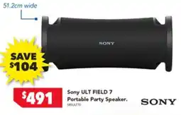 Harvey Norman Sony ult field 7 Portable Party Speaker offer