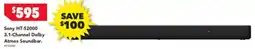 Harvey Norman Sony HT S2000 31 Channel Dolby Atmos Soundbar offer