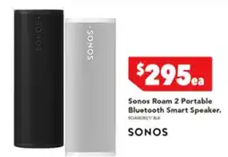 Harvey Norman Sonos Roam 2 Portable Bluetooth Smart Speaker offer