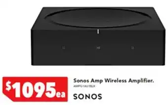 Harvey Norman Sonos Amp Wireless Amplifier offer