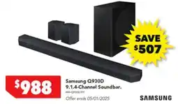 Harvey Norman Samsung Q930D offer