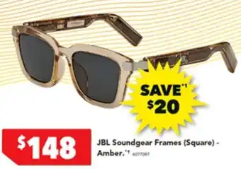 Harvey Norman JBL Soundgear Frames Square offer