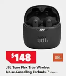 Harvey Norman JBL Tune Flex True Wireless Noise Cancelling Earbuds offer