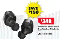 Harvey Norman Sennheiser MOMENTUM True Wireless 4 Earbuds offer