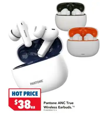 Harvey Norman Pantone ANC True Wireless Earbuds offer