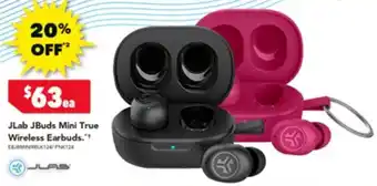 Harvey Norman JLab JBuds Mini True Wireless Earbuds offer