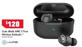 Harvey Norman JLab JBuds ANC 3 True Wireless Earbuds offer