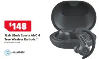 Harvey Norman JLab JBuds Sports ANC 4 True Wireless Earbuds offer