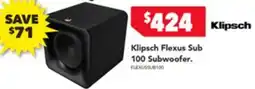 Harvey Norman Klipsch Flexus Sub offer