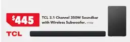 Harvey Norman TCL  Soundbar offer