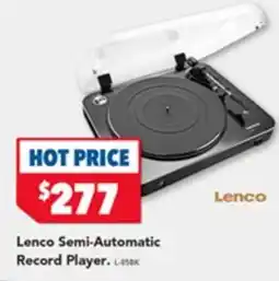 Harvey Norman Lenco Semi-Automatic Record Player offer