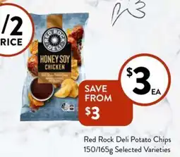 Foodworks Red Rock Deli Potato Chips offer