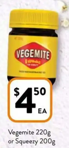 Foodworks Vegemite offer