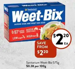 Foodworks Sanitarium Weet-Bix offer