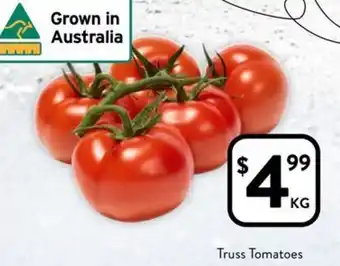 Foodworks Truss Tomatoes offer