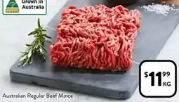 Foodworks Australian Regular Beef Mince offer