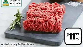 Foodworks Australian Regular Beef Mince offer