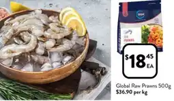 Foodworks Global Raw Prawns offer