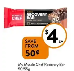 Foodworks My Muscle Chef Recovery Bar offer