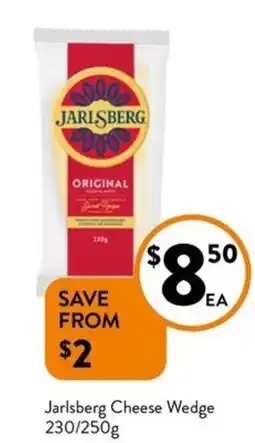 Foodworks Jarlsberg Cheese Wedge offer