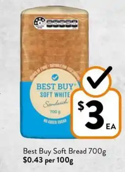 Foodworks Best Buy Soft Bread offer